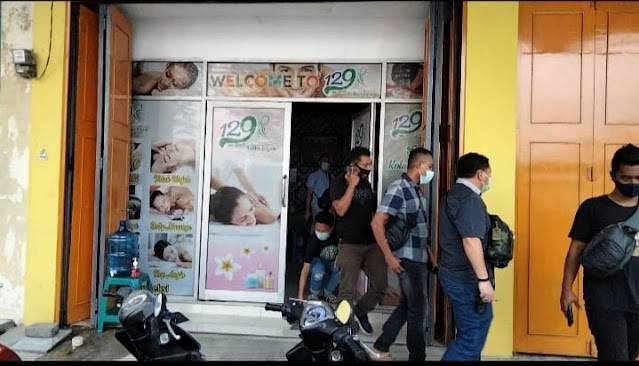 Diduga Dijadikan Tempat Maksiat, SPA 129 Digerebek dan Disegel Polisi