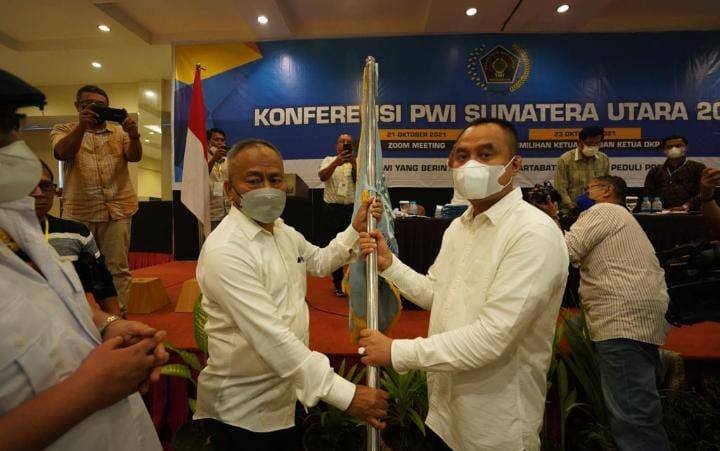 Raih 327 Suara, Farianda Terpilih Ketua PWI Sumut 2021-2026