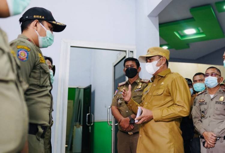 Bupati Sergai Apresiasi Kinerja Satpol PP Tangani Pedagang Pekan Lelo