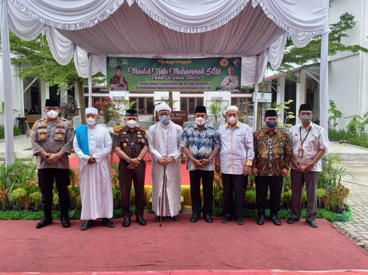 Peringatan Maulid di Mapolres dan Kejari Deliserdang Hikmat dan Semarak