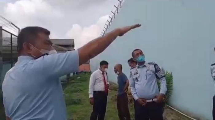 OTK Lempar Bungkusan Berisi Narkoba ke Lapas Tanjungbalai