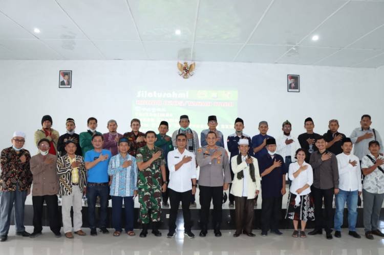 Forkopimda Karo Silahturahmi dengan Tokoh Agama di Kodim 0205/TK