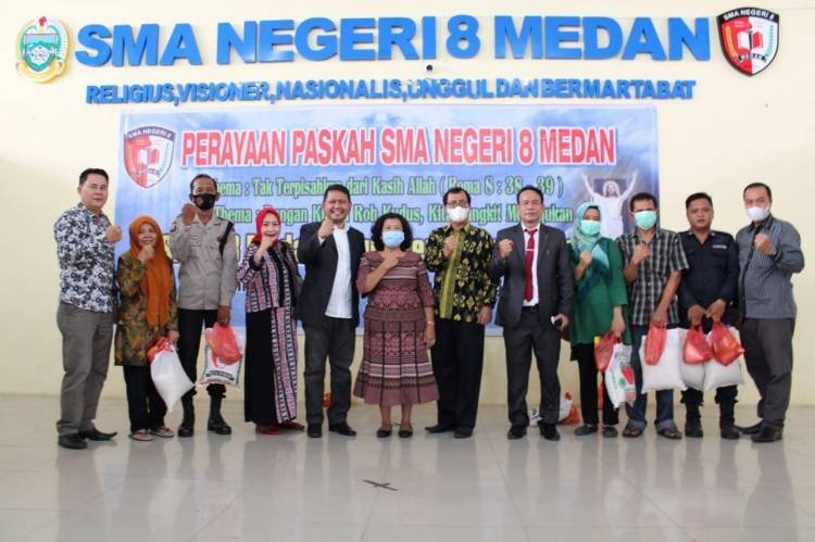 SMA Negeri 8 Medan Gelar Pesantren Kilat Hingga Perayaan Paskah