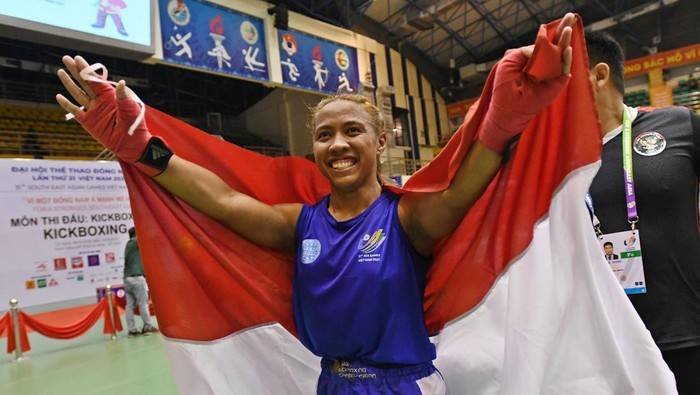 Kickboxing Sumbang Emas ke-6 Indonesia di SEA Games