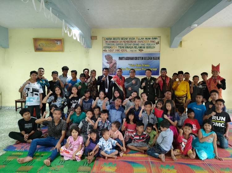 Peringati Hari Jadi Deliserdang, Forkopimcam Sibolangit Serahkan Tali Asih