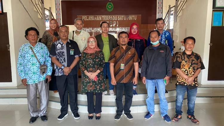 Ketua PN Simalungun Ajak Wartawan Bangun Sinergitas