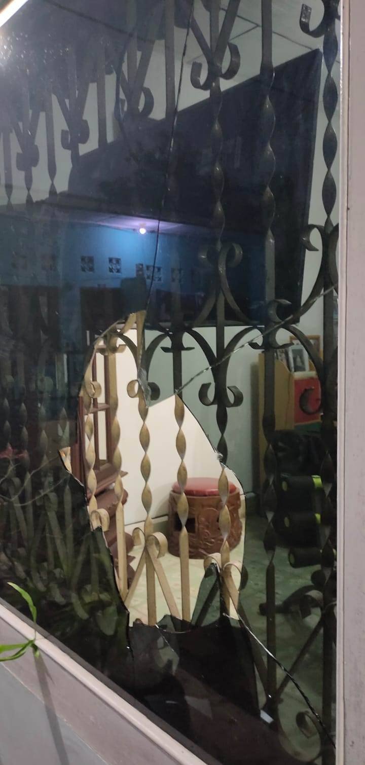 Rumah Pejabat Pemko Tebingtinggi Dilempar Bom Molotov