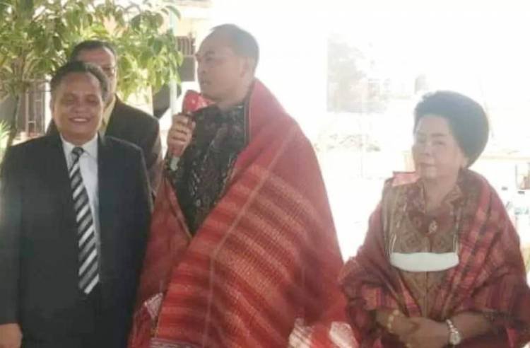 Bupati Deliserdang Hadiri Peletakan Batu Pertama Kantor dan Rumdis Praeses HKBP