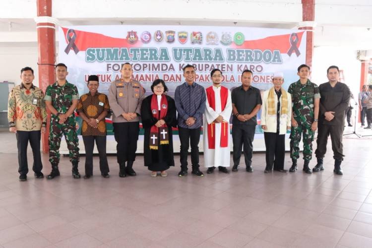Forkopimda Karo Doakan Peristiwa Kanjuruhan Malang