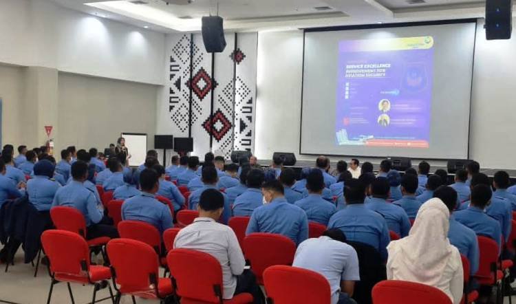 Tingkatkan Layanan Unggul, 435 Avsec Bandara Kualanamu Ikuti Training