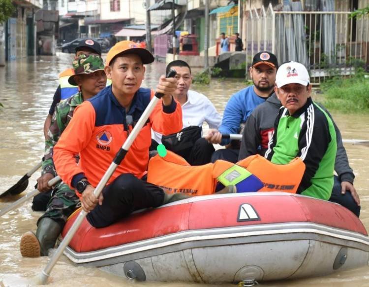 Sungai Padang Kembali Meluap, Ribuan Rumah di Tebingtinggi Terendam Banjir