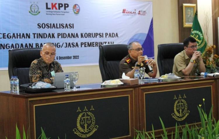 Kejari Deliserdang Sosialisasi Pencegahan Tindak Pidana Korupsi Pengadaan Barang/Jasa Pemerintah