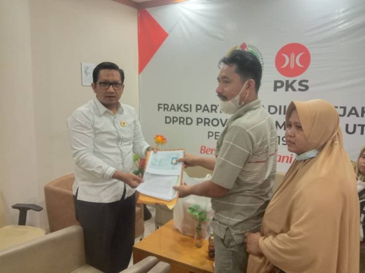 Pasangan Suami Istri Datangi DPRD SU Adukan Putrinya Jadi Korban Perdagangan Manusia