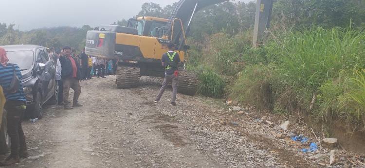 Kementerian PUPR Mulai Benahi Jalan Lingkar Luar Parapat Simpang Sitahoan