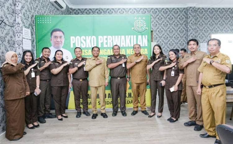 Bupati Sergai  Resmikan JPN Corner