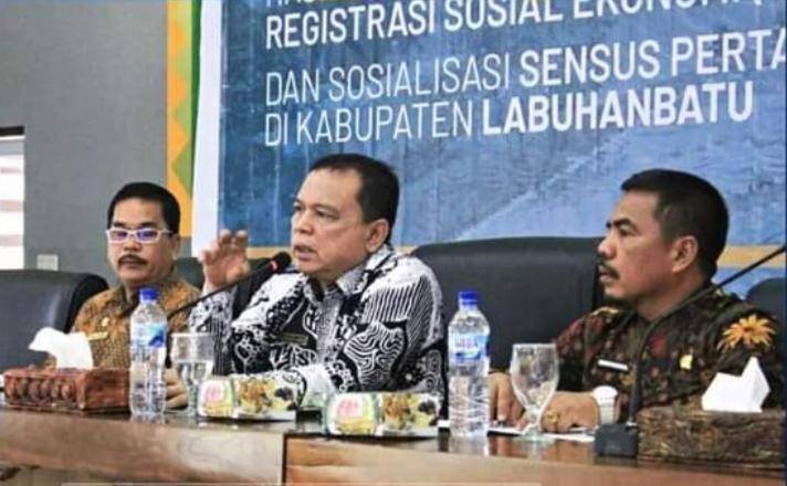 Bupati Labuhanbatu Minta Cermati Data Hasil Awal Regsosek