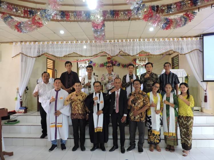 Pelantikan Majelis BNKP Howia Pulau Biang, Nisel Dirangkai Pelatihan BGA