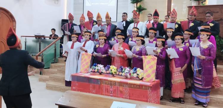 Pesta Gotilon HKBP Rajawali Pademangan, Pdt Jhonny Sitorus: Ucapan Syukur, Tanda Iman
