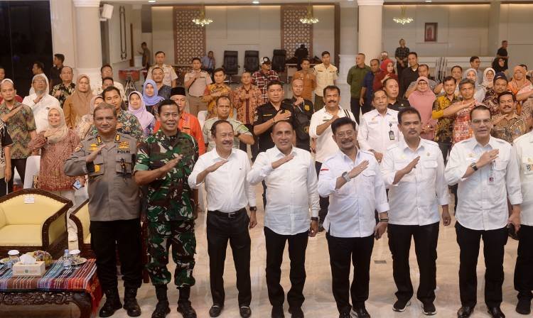 Berhasil Cukupi Ketersediaan Pangan Sumut, Mentan Syahrul Yasin Limpo Apresiasi Gubernur Edy