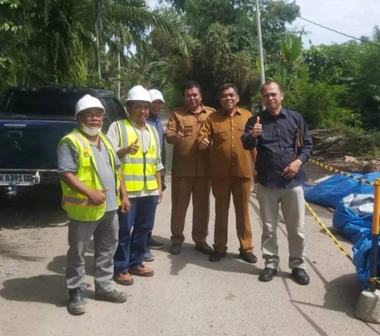 Urai Kemacetan Medan-Berastagi, Dinas SDABMBK Deliserdang Bangun Jalan Durin Tonggal-Sugou