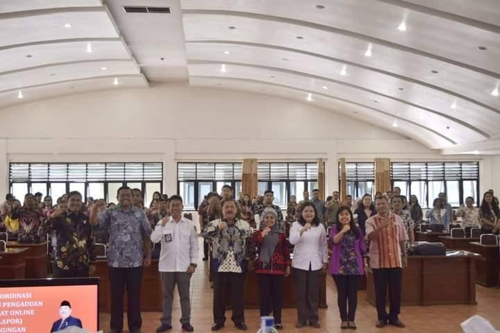 Pemkab Karo Gelar Penanganan Pengaduan Masyarakat Melalui Online