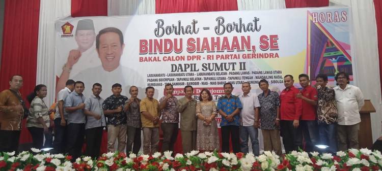 Bindu Siahaan Adakan Acara Borhat-borhat Calon Anggota DPR RI Dapil Sumut II