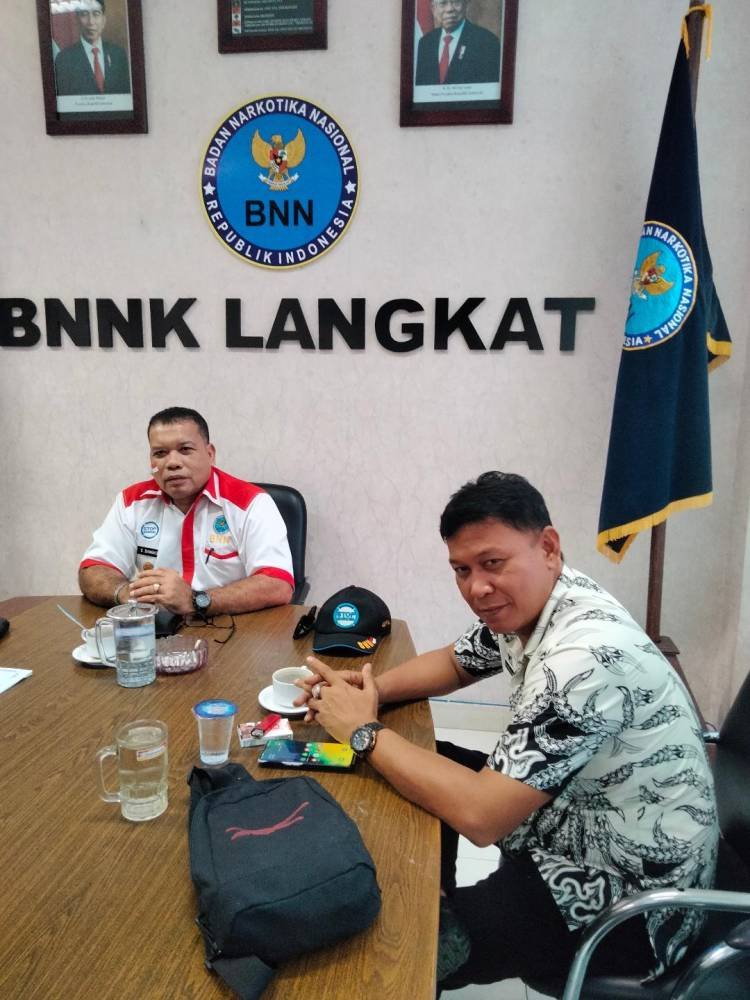 Anggaran TA 2023 Sebesar Rp 2,122 M, BNNK Langkat Ungkap 12 Kasus Narkotika