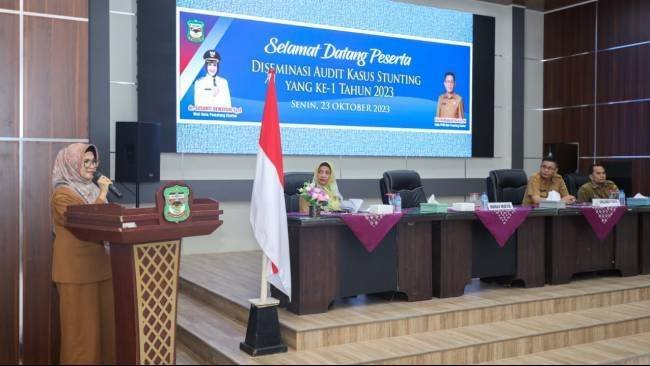 Wali Kota Susanti Dewayani Buka Diseminasi Audit Kasus Stunting Pertama 2023