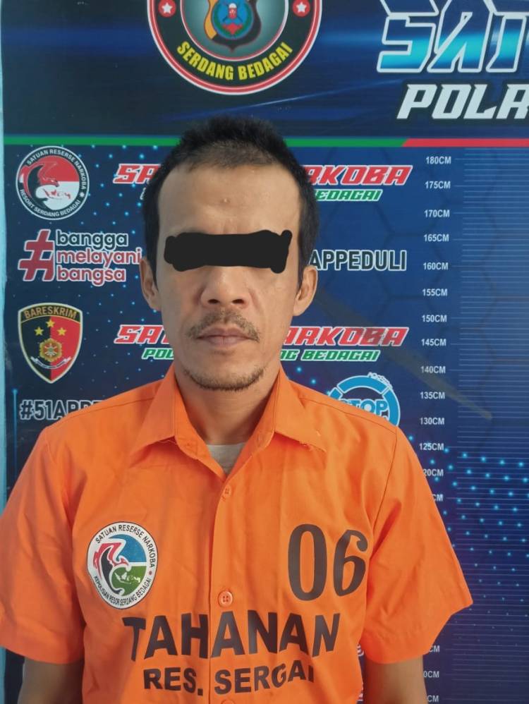 Terduga Pengedar Sabu di Seibamban Ditangkap Polisi