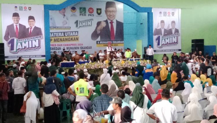 Gelar Kampanye di Kota Binjai, Cak Imin: Saatnya Guru Menjadi Presiden