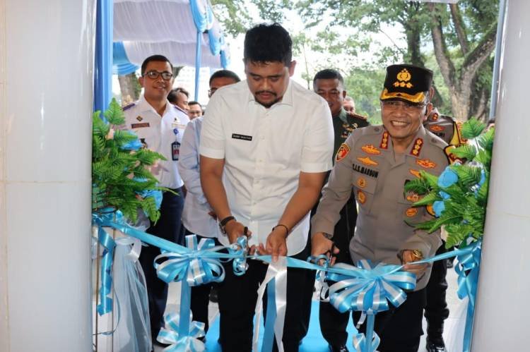 Kapolrestabes Medan Hadiri Launching Gedung CC Room ITS