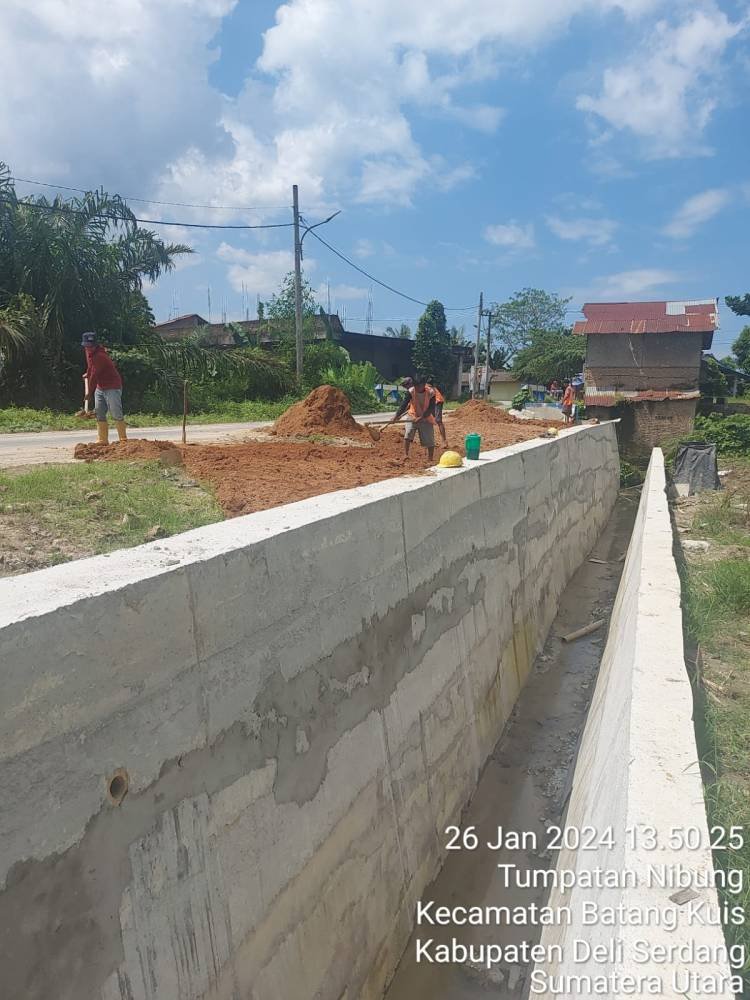 Akui Terlambat, Rekanan Proyek Drainase Simpang Penara-Aras Kabu Siap Didenda