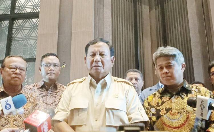 Dialog dengan Konferensi Waligereja, Prabowo Komitmen Pemilu Damai