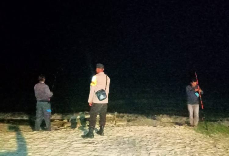 Antisipasi Masuknya Pengungsi Rohingya, Polsek Tanjungberingin Patroli di Pesisir Pantai