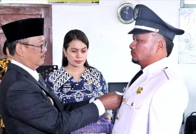 Wabup Simalungun Lantik Pangulu Sibungabunga