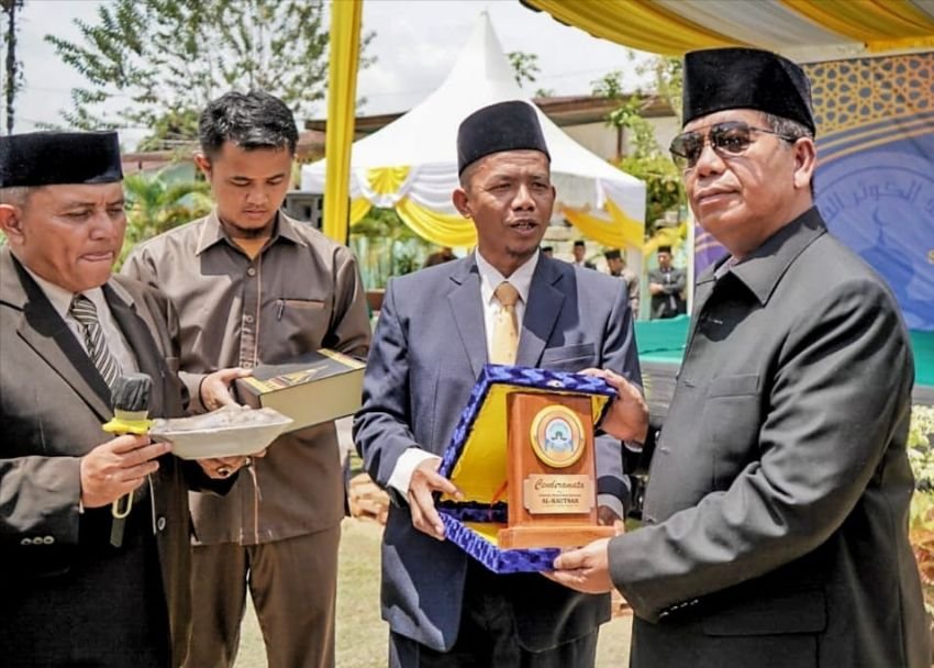 Bupati Simalungun akan Bangun Ruang Kelas Ponpes Al-Kautsar Panei Tongah