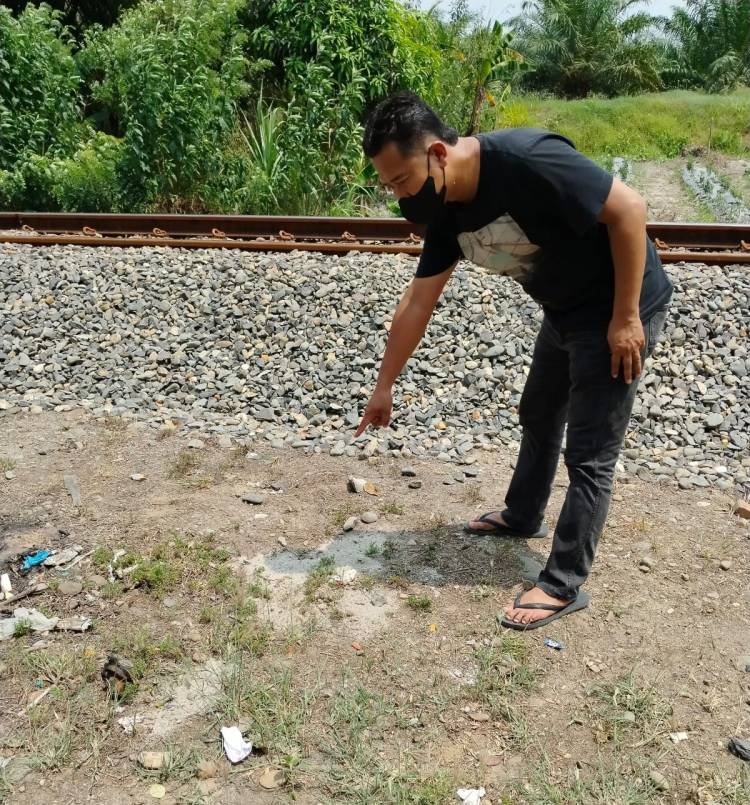 Diduga Sedang Buat Konten, Pelajar SMP Tewas Tersambar Kereta Api di Sergai