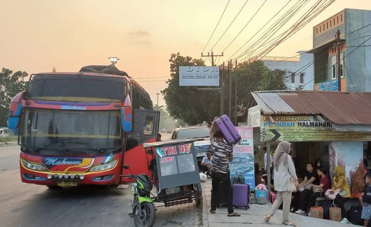 H-3 Idul Fitri, Arus Lalu Lintas di Deliserdang Lancar
