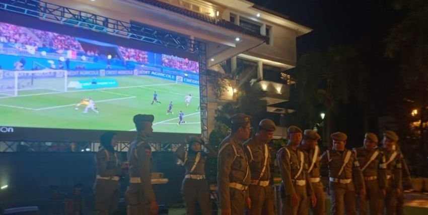 Pemko Medan Gelar Nobar Piala AFC Indonesia VS Irak Malam Ini