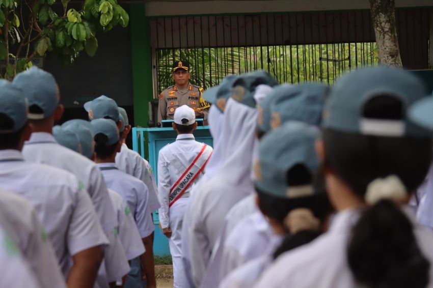 Kapolres Pematangsiantar Imbau Pelajar Jauhi Narkoba dan Aksi Kenakalan Tindak Pidana Lainnya