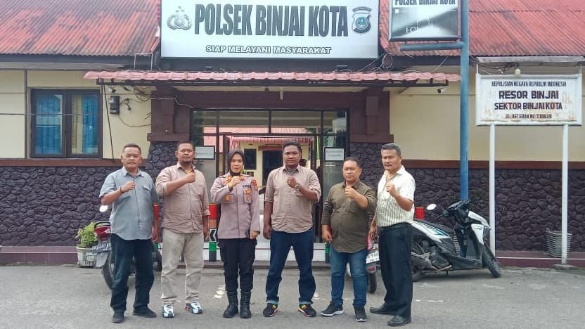Panwascam dan Polsek Binjai Kota Sepakat Tingkatkan Sinergitas