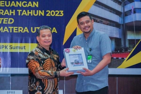 Bobby Nasution Beberkan Alasan Pemko Bisa Raih Opini WTP di DPRD