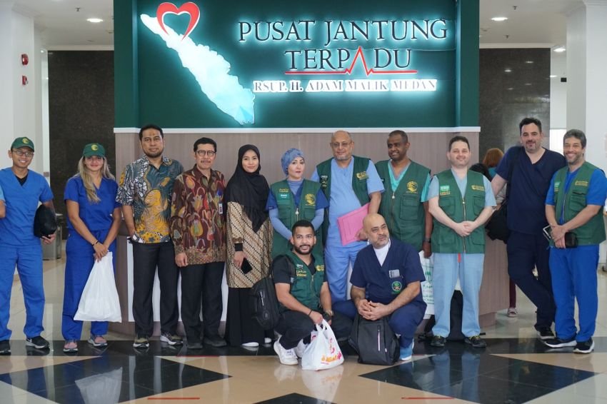 RS Adam Malik Dan Tim Medis Arab Saudi Gelar Operasi Jantung Anak