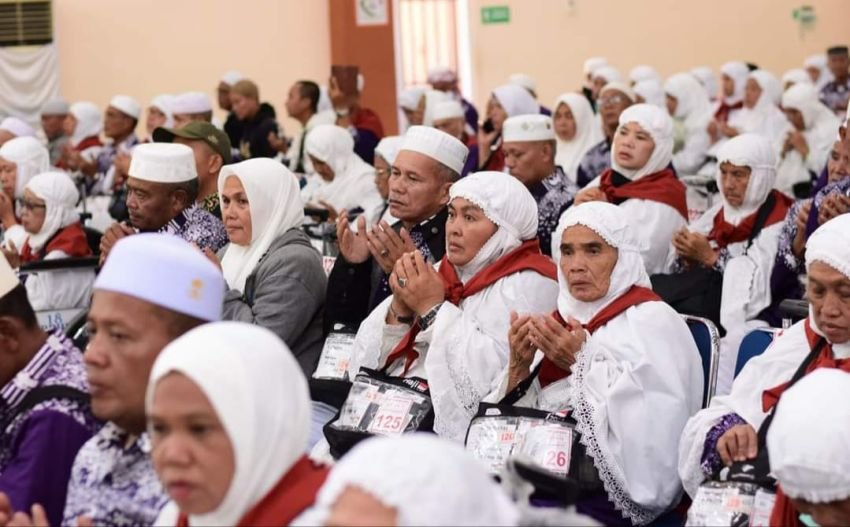 358 Jamaah Haji Kloter 15 Asal Madina Telah Tiba di Asrama Haji Medan