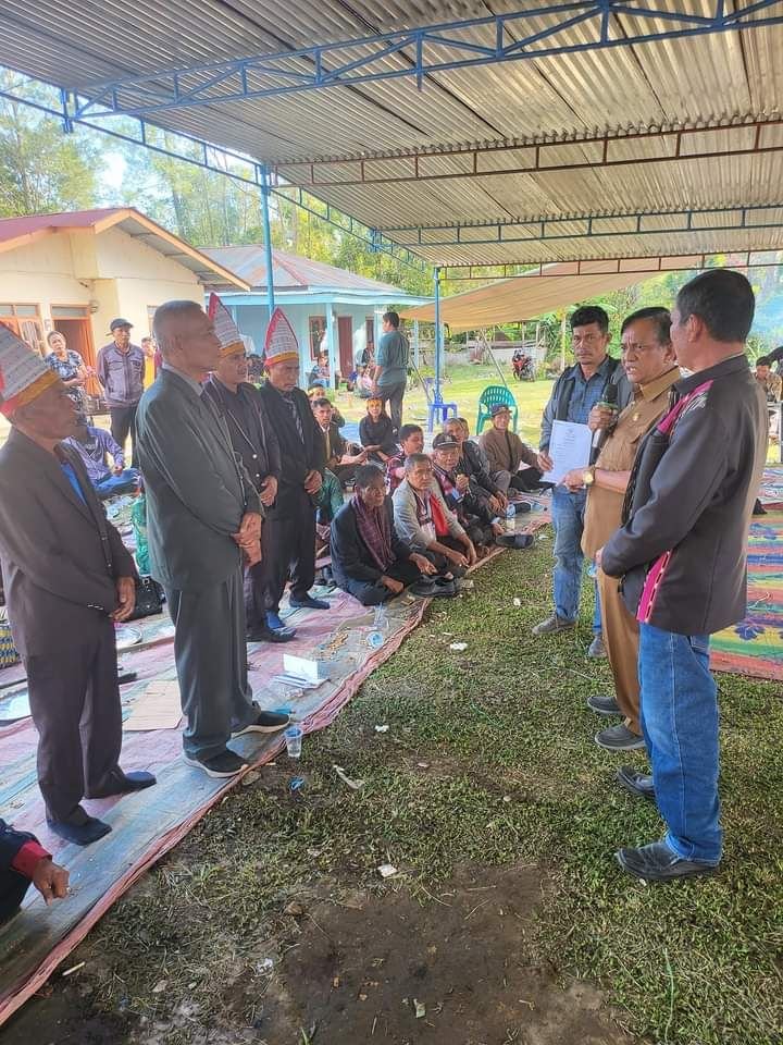 Disdukcapil Humbahas Mengadakan Sosialisasi Manfaat Akta Kematian