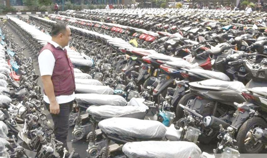 Polri Ungkap Penggelapan 20 Ribu Sepeda Motor Senilai Rp 876 M