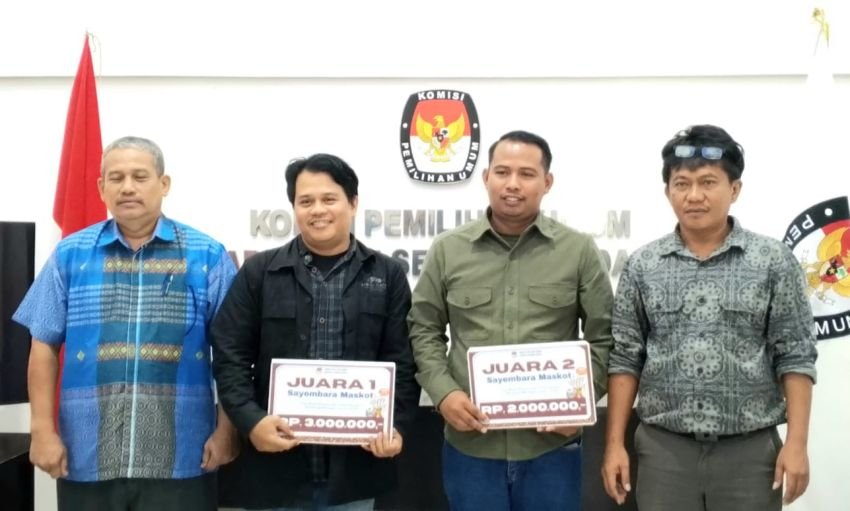 KPU Sergai Umumkan Pemenang Sayembara Maskot dan Jingle untuk Pilkada 2024