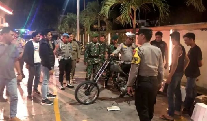 Sepeda Motor Knalpot Brong Diamankan Tim Patroli Malam di Rantauprapat
