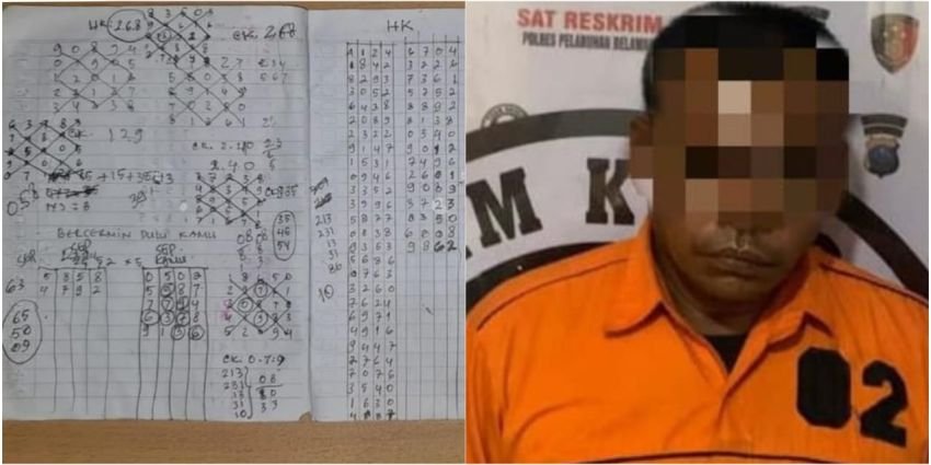 Polres Belawan Tangkap Penjual Togel di Desa Helvetia