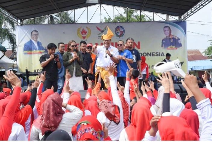 Asri Tambunan Minta KONI Tanjungmorawa Lahirkan Atlet Berprestasi Harumkan Deliserdang